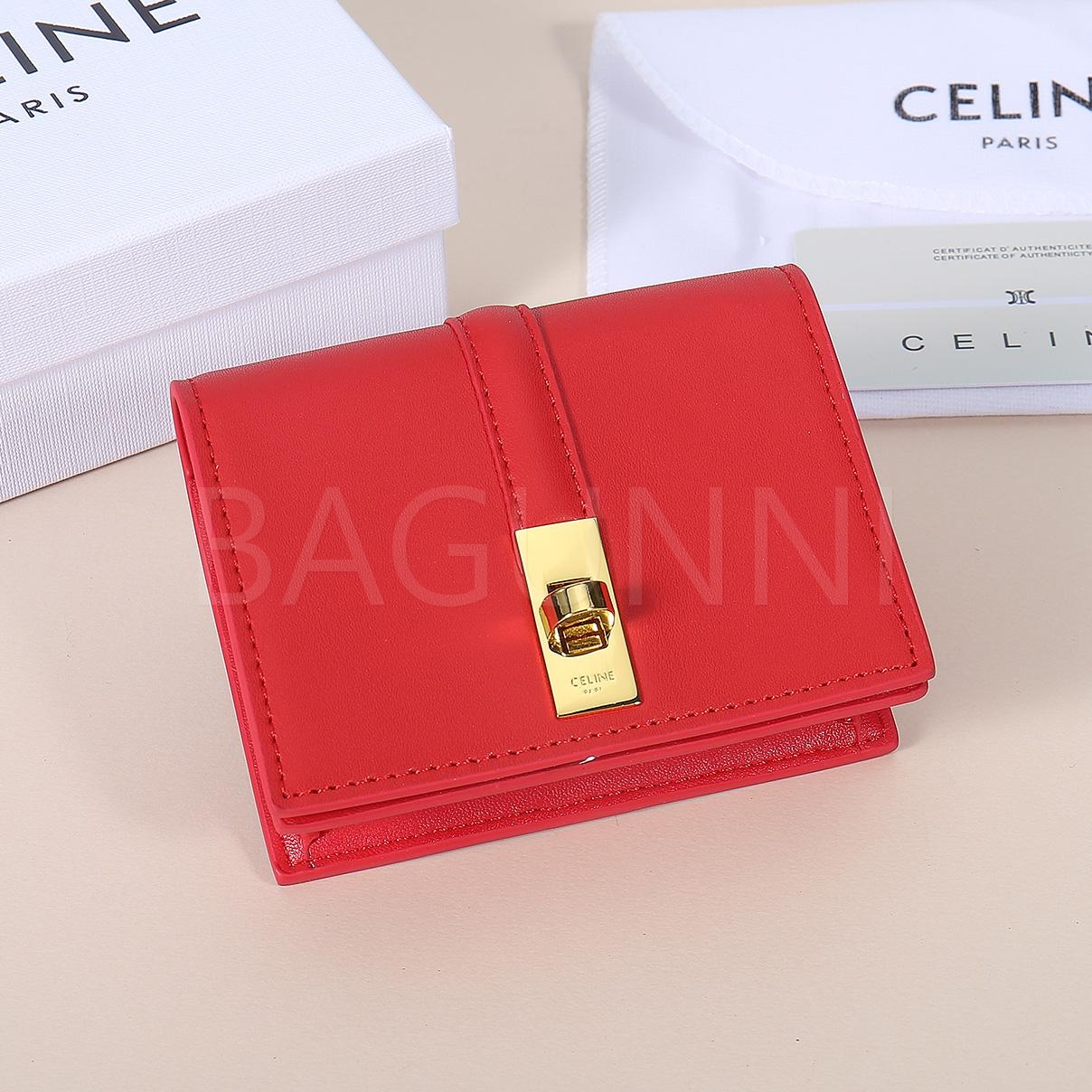 셀린느 트리옹프 플랩 카드지갑