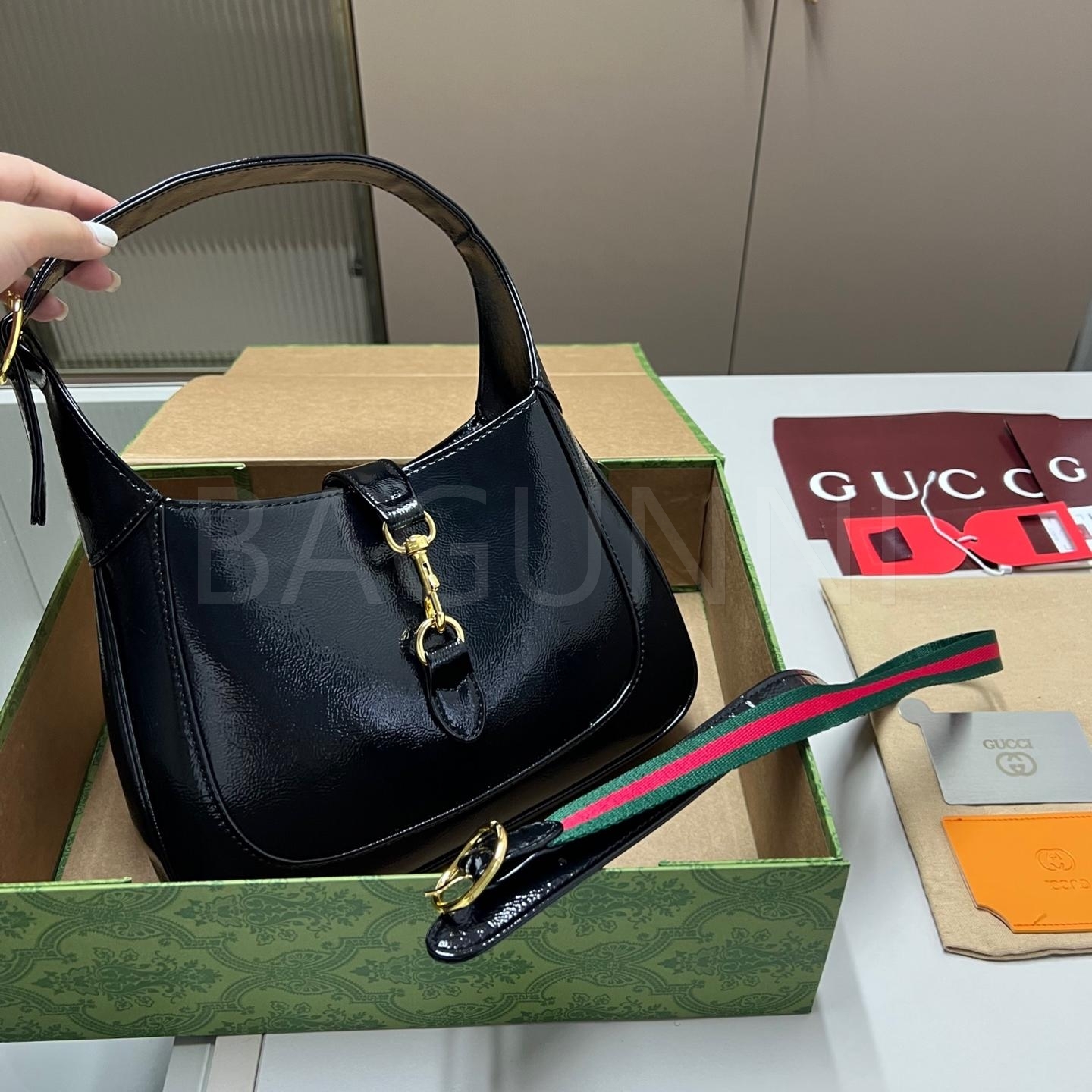 구찌 재키 숄더백