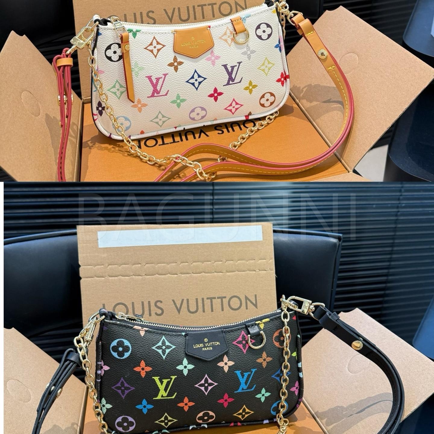 루이비통 미니 바게트 숄더백