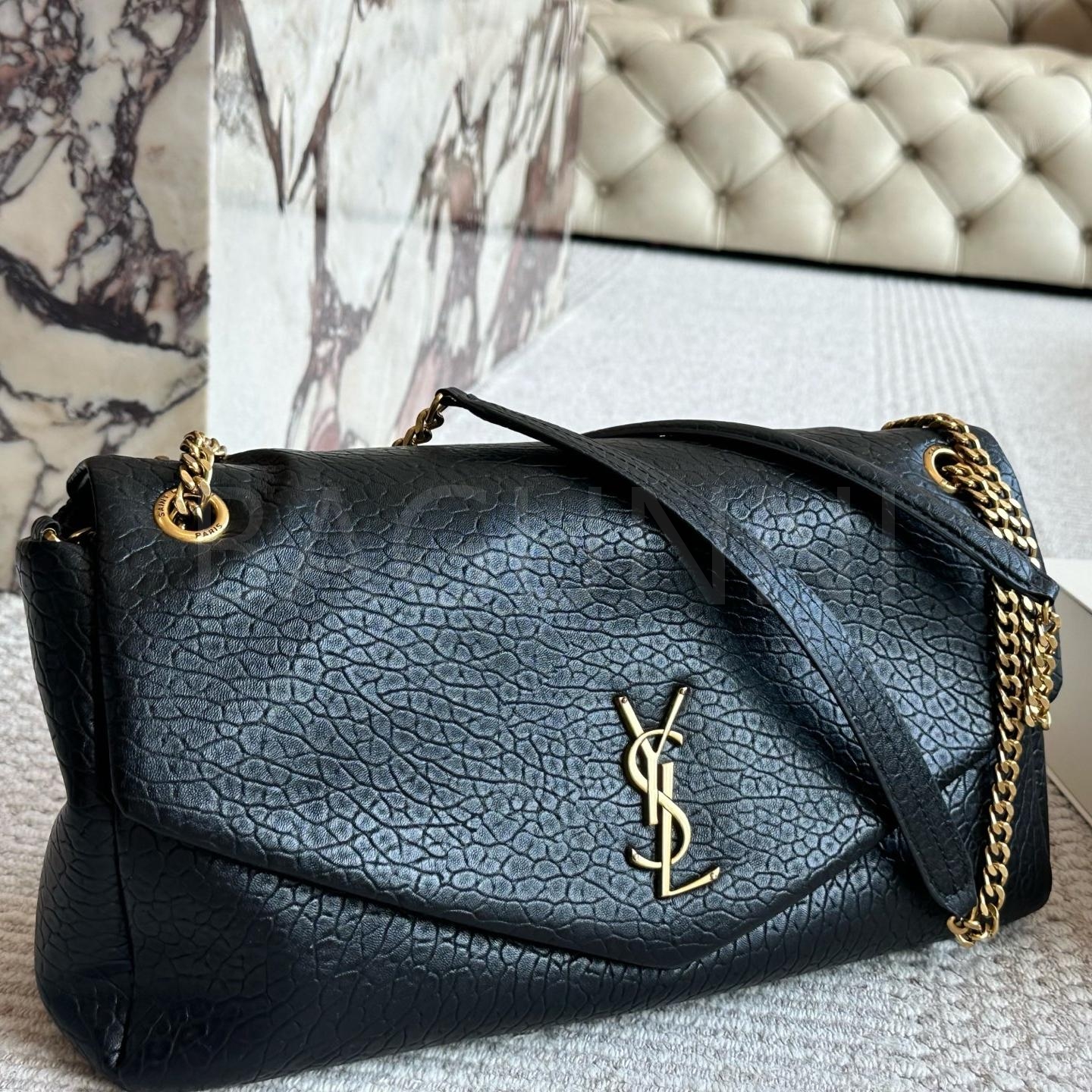 YSL 빅 로고 체인백