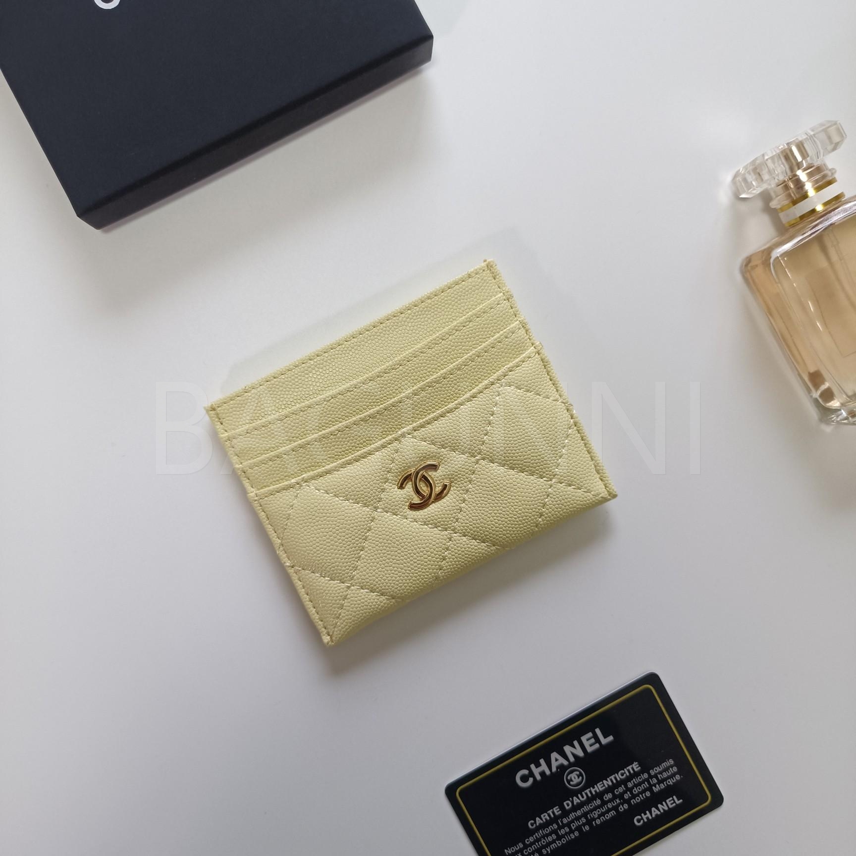 샤넬 클래식 플랩 카드지갑