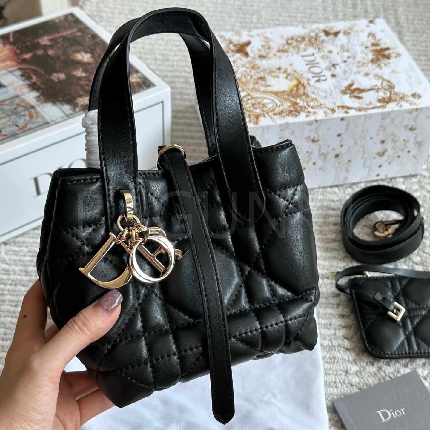 디올 투주르 쇼퍼백