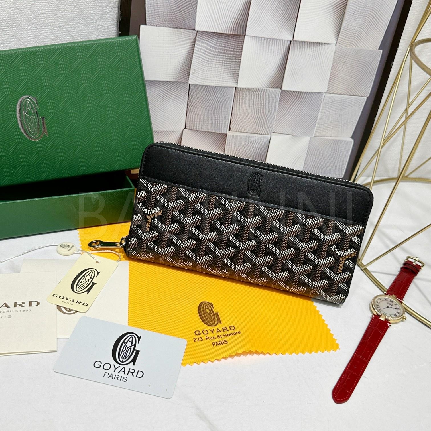 고야드 마티뇽 지퍼 지갑