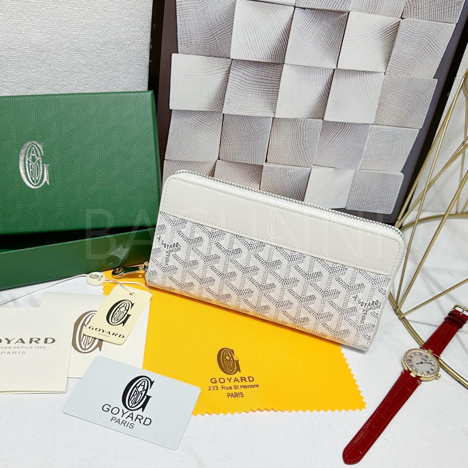 고야드 마티뇽 지퍼 지갑