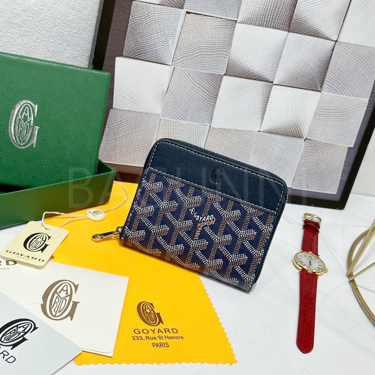 고야드 마티뇽 지퍼 지갑