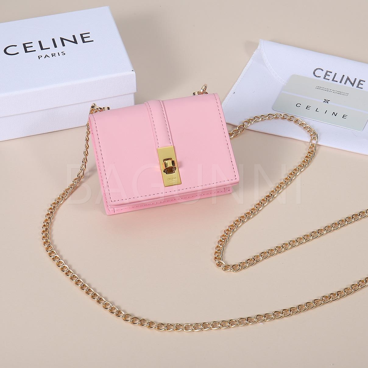 셀린느 트리옹프 플랩 카드지갑