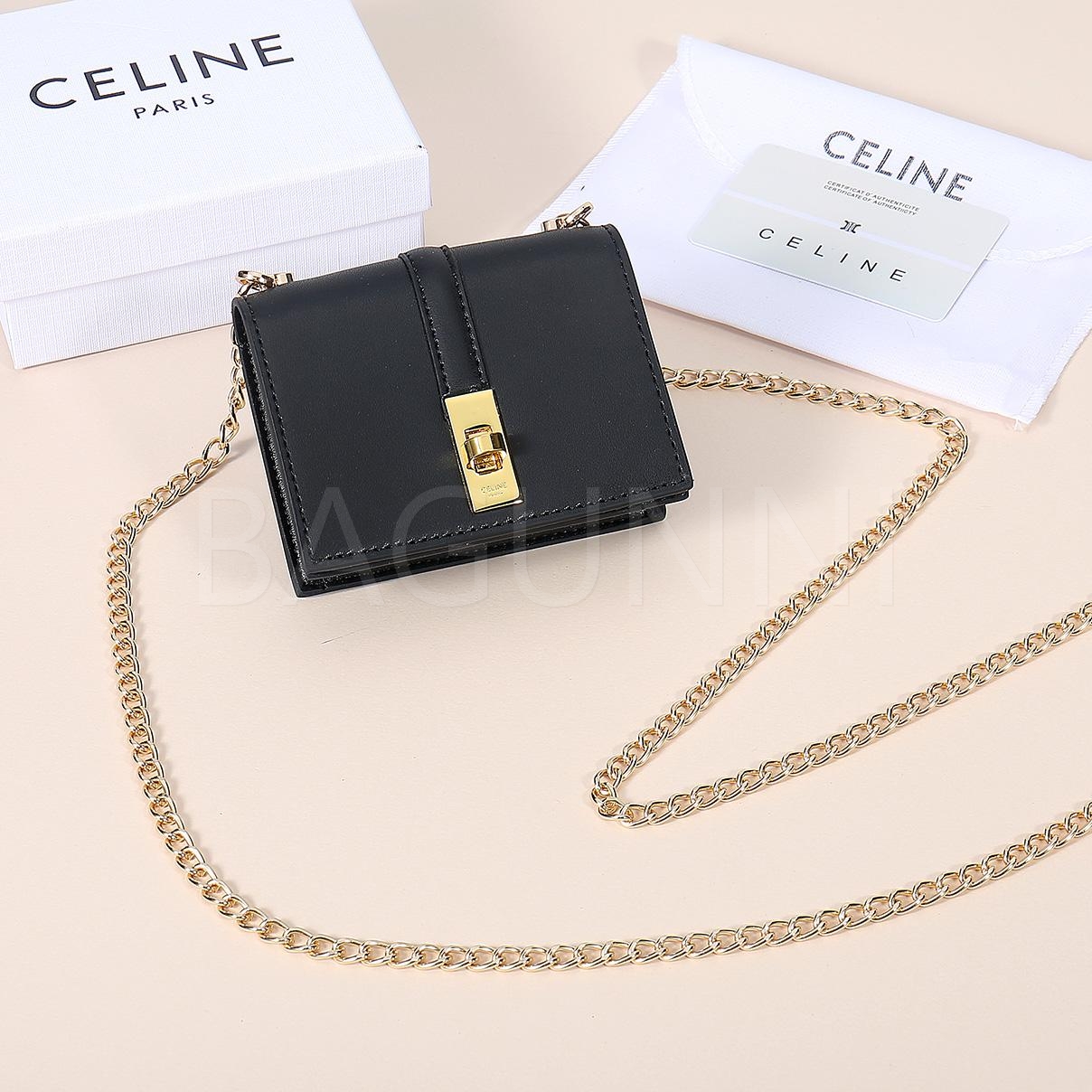 셀린느 트리옹프 플랩 카드지갑