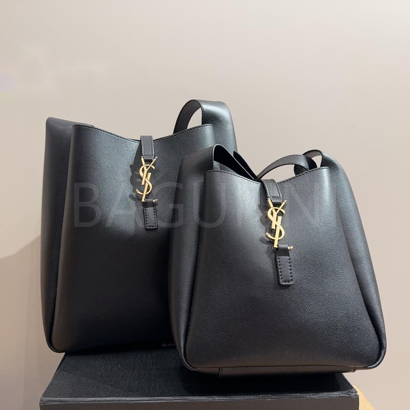 YSL 빅 로고 버킷백