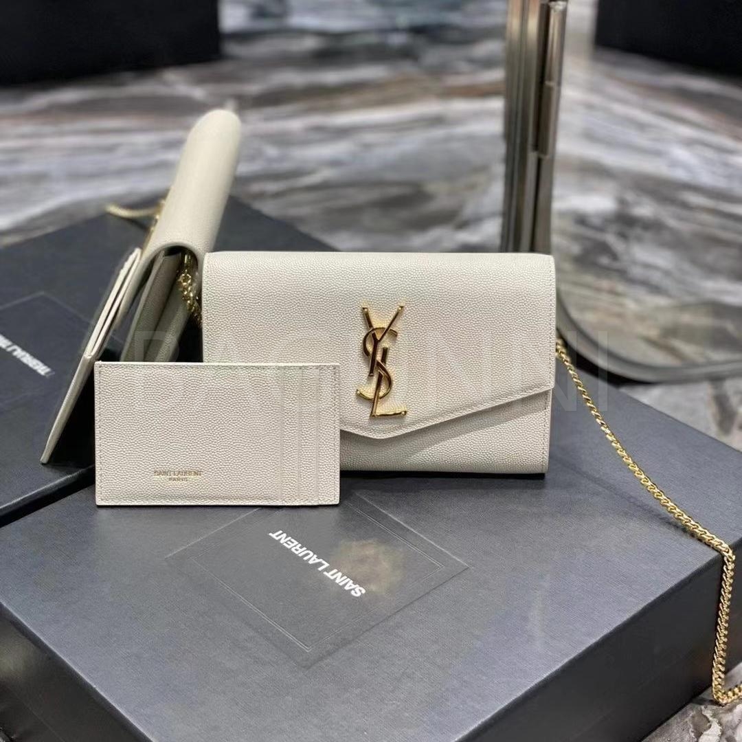 YSL 업타운 엔벨로프 체인 지갑