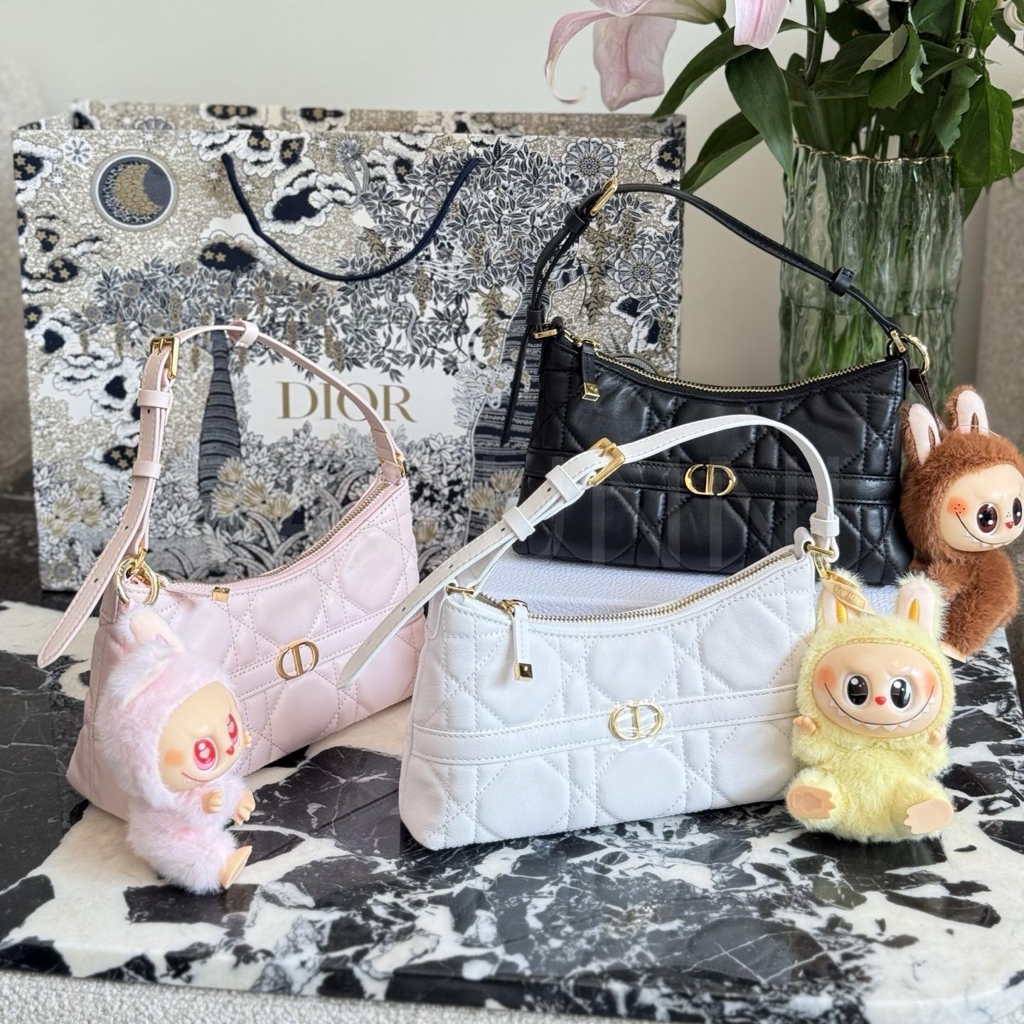 디올 오블리크 숄더백