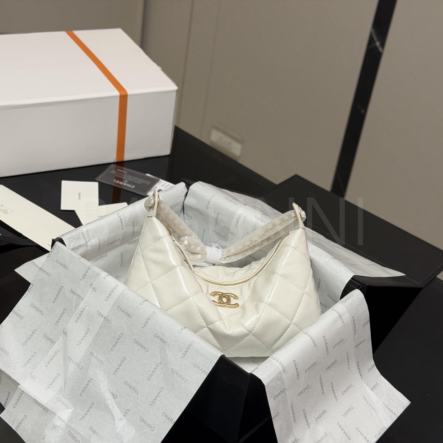 샤넬 25S 코인 참 호보 백