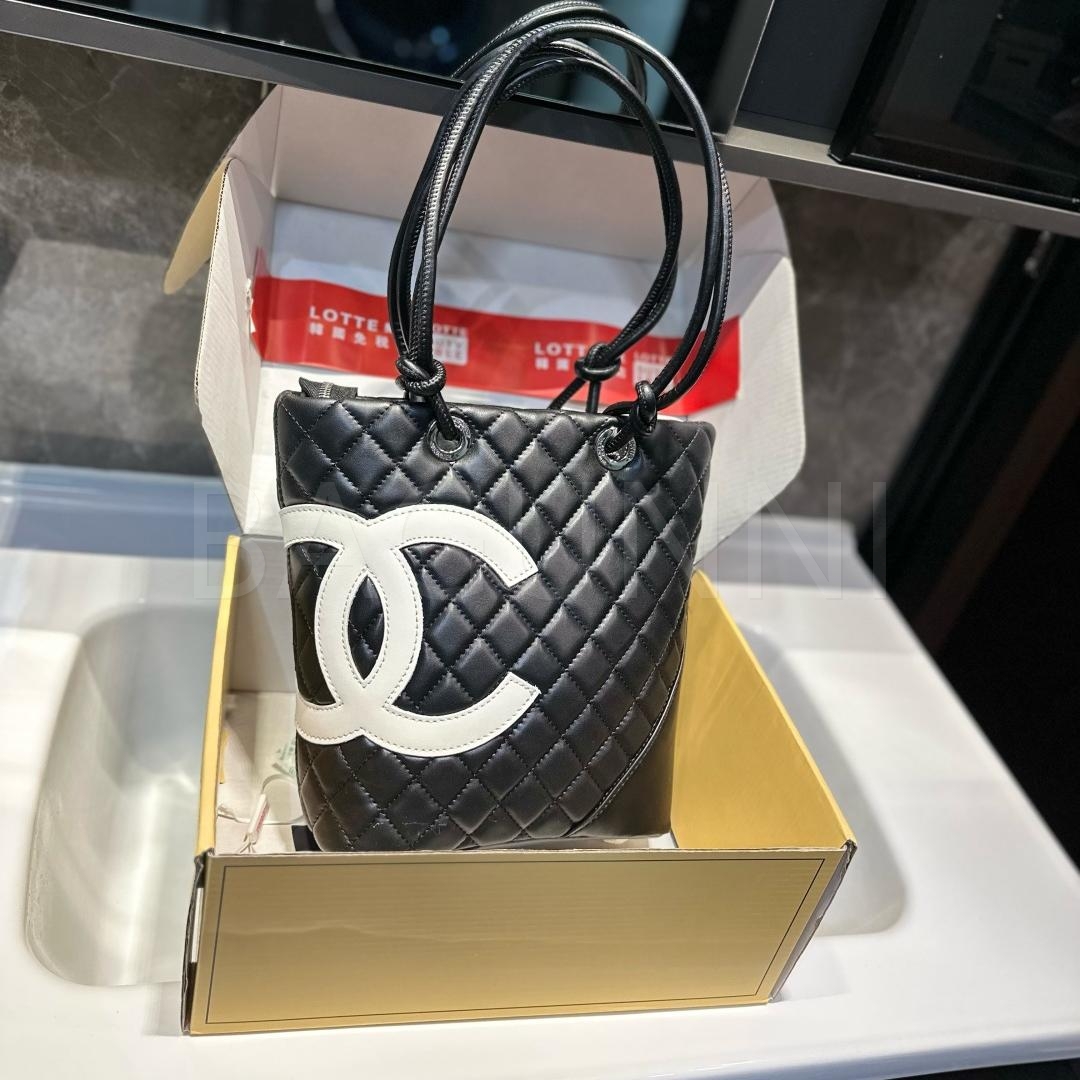 샤넬 깜봉 카바스 토트백