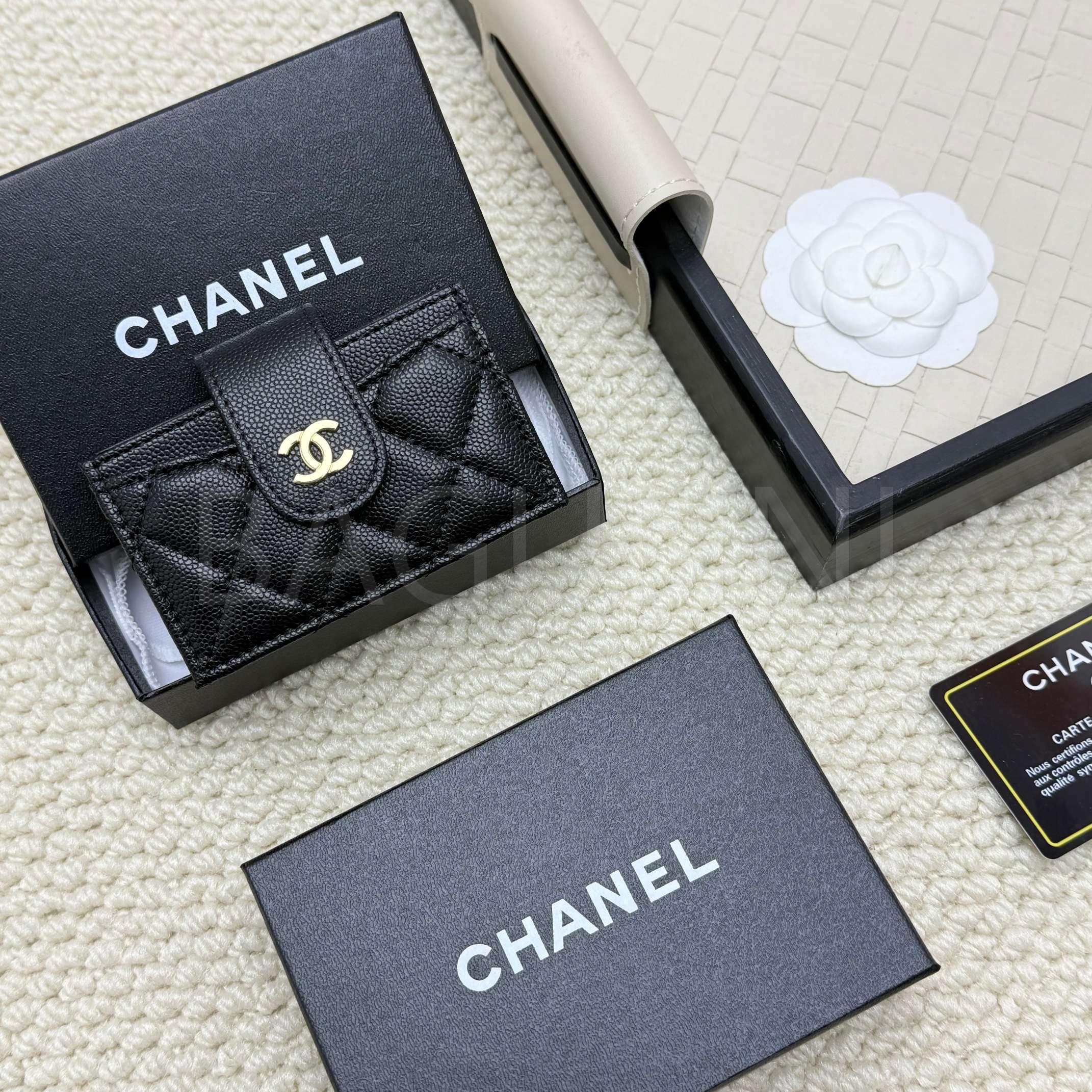 샤넬 클래식 플랩 카드지갑