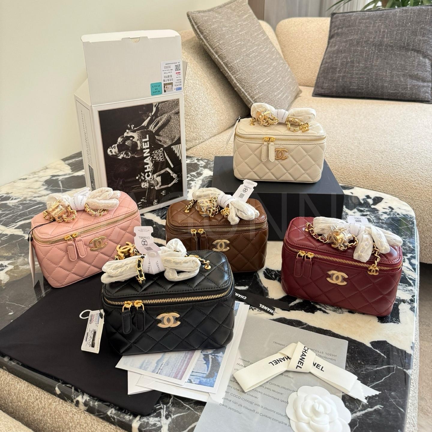 샤넬 박스 체인 백