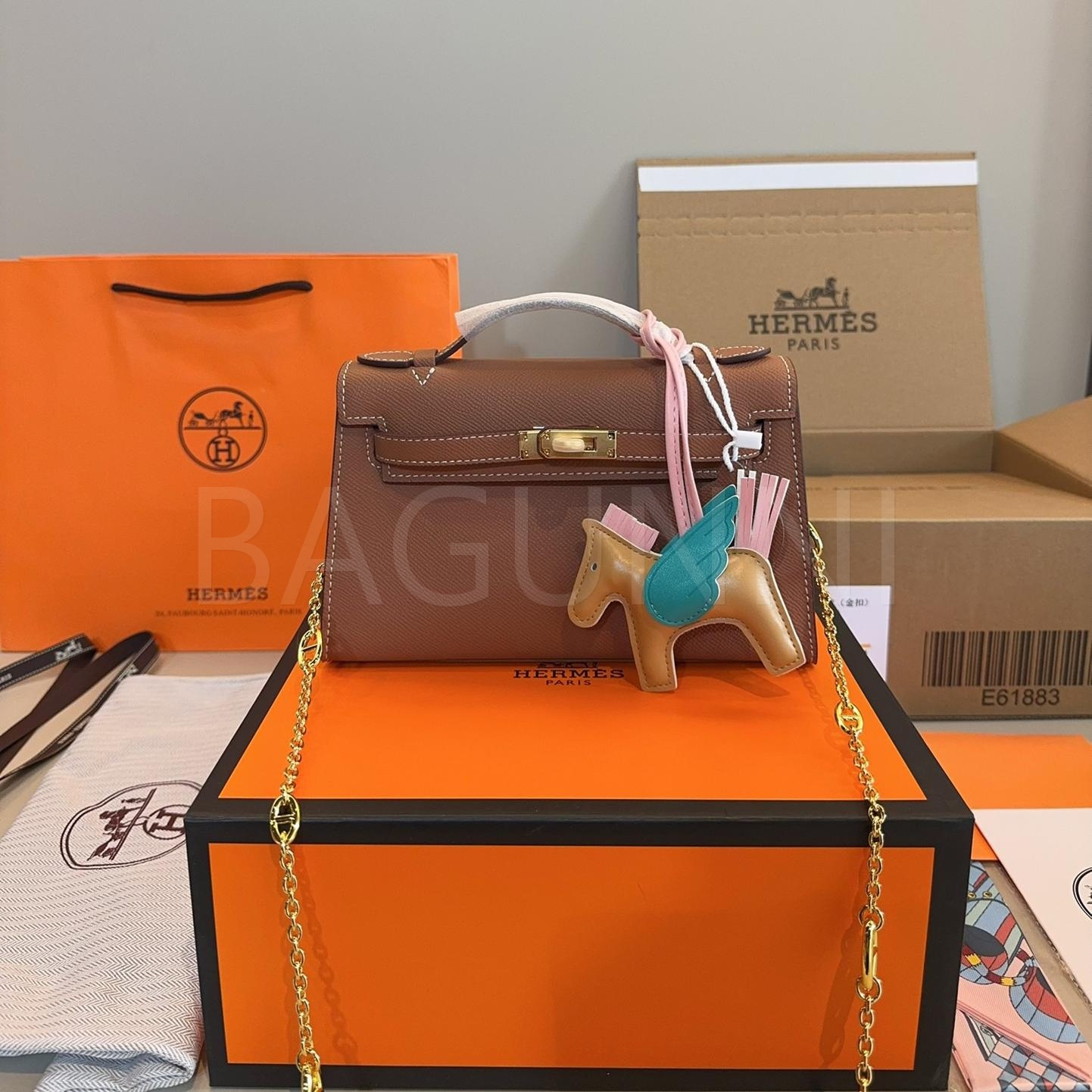 에르메스 켈리 토트백