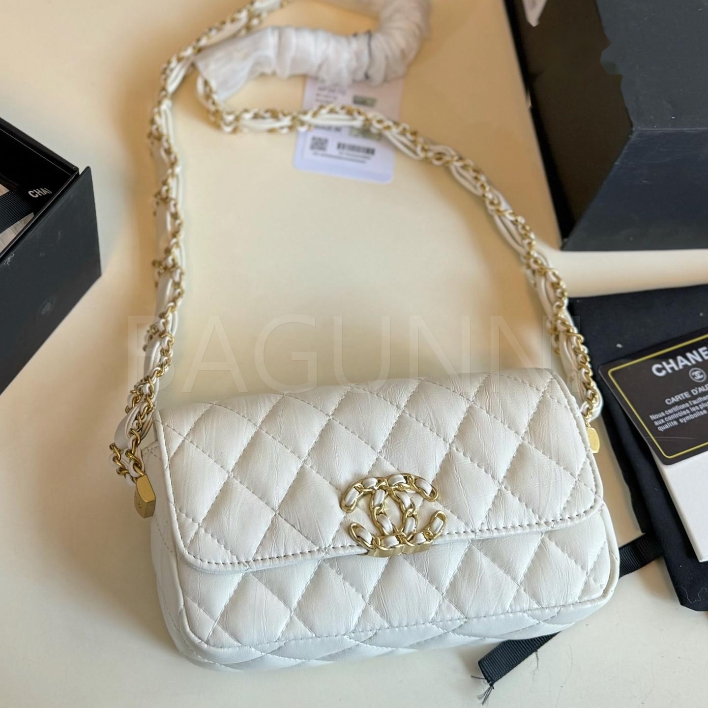 샤넬 23K WOC 체인 월렛