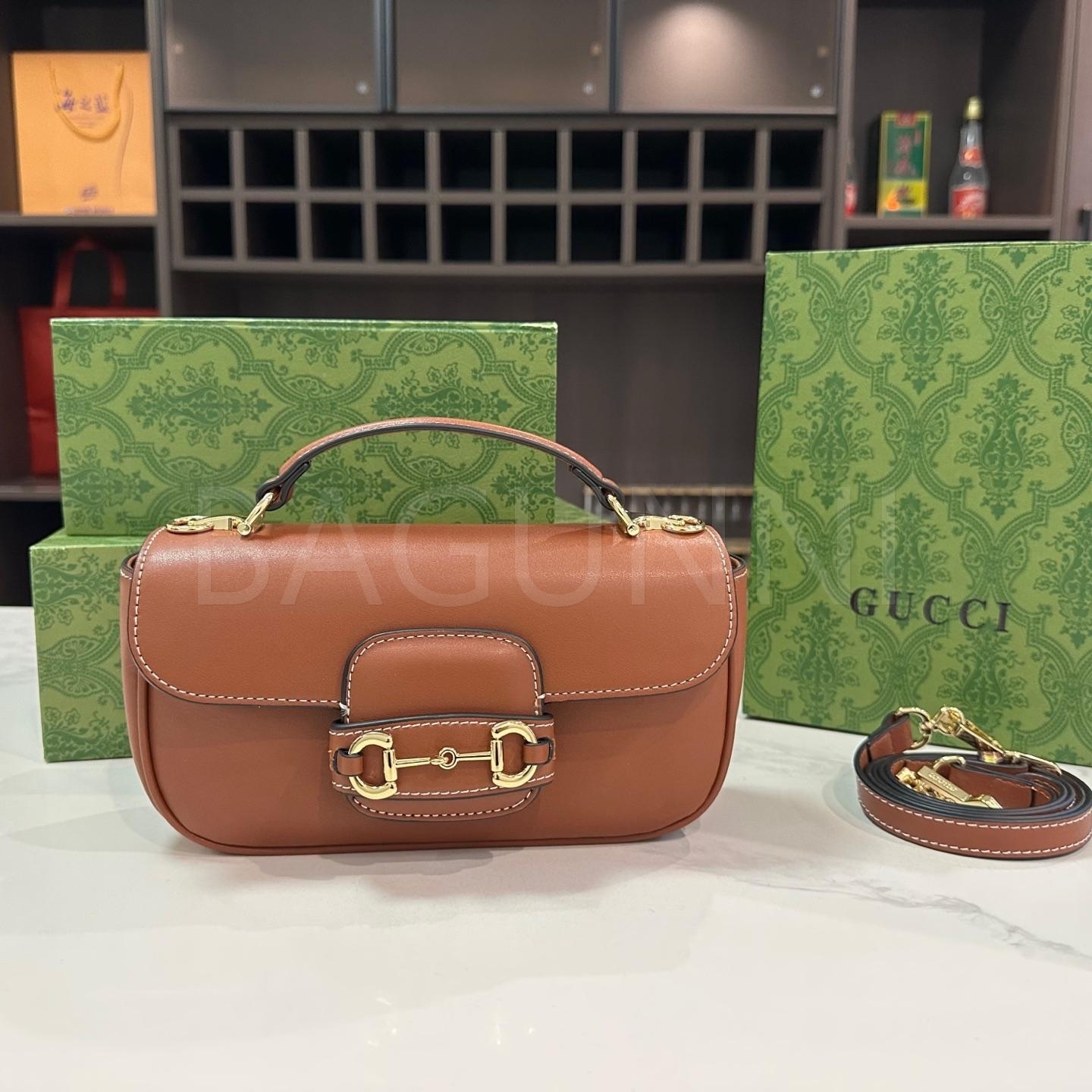 구찌 홀스빗 1955 숄더백