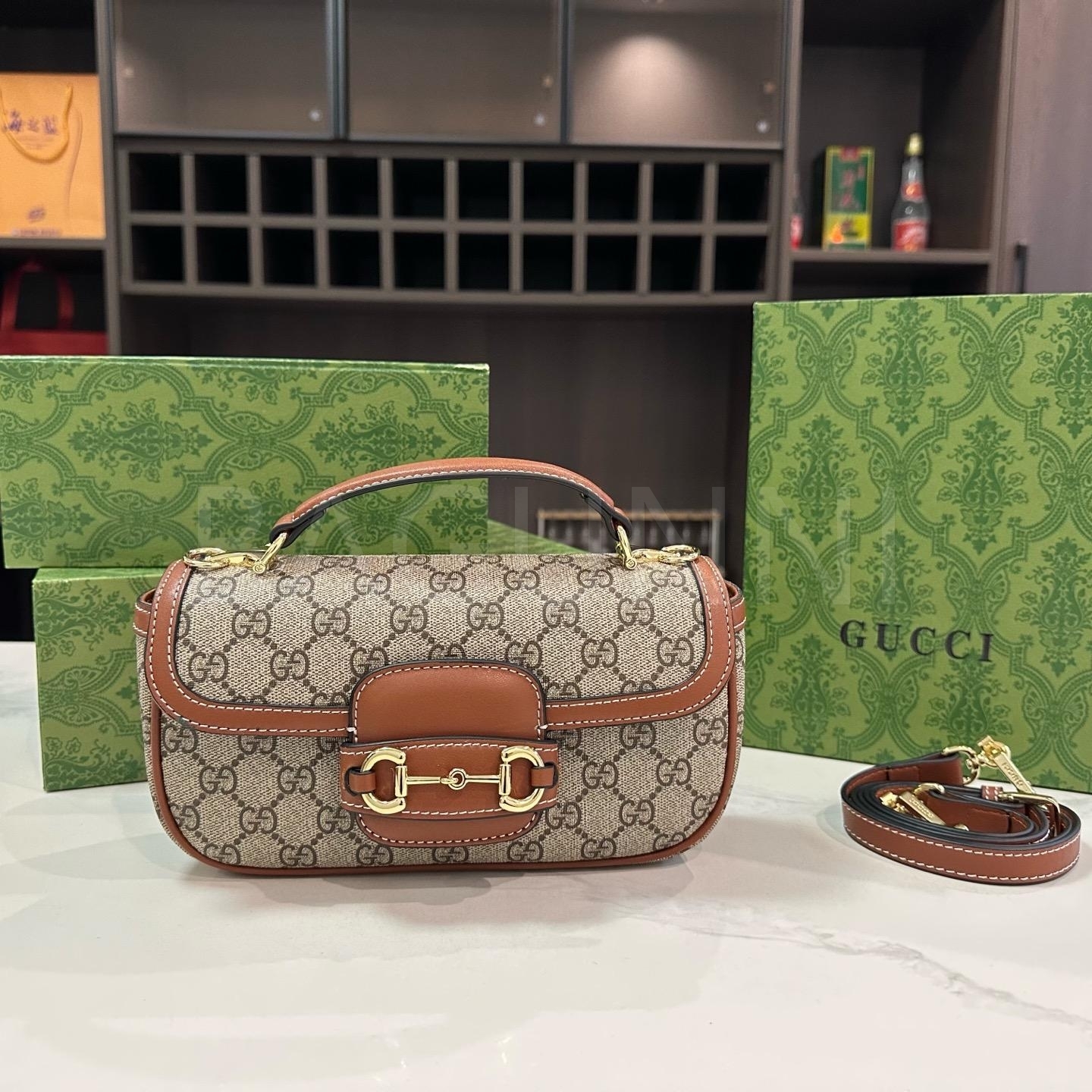 구찌 홀스빗 1955 숄더백