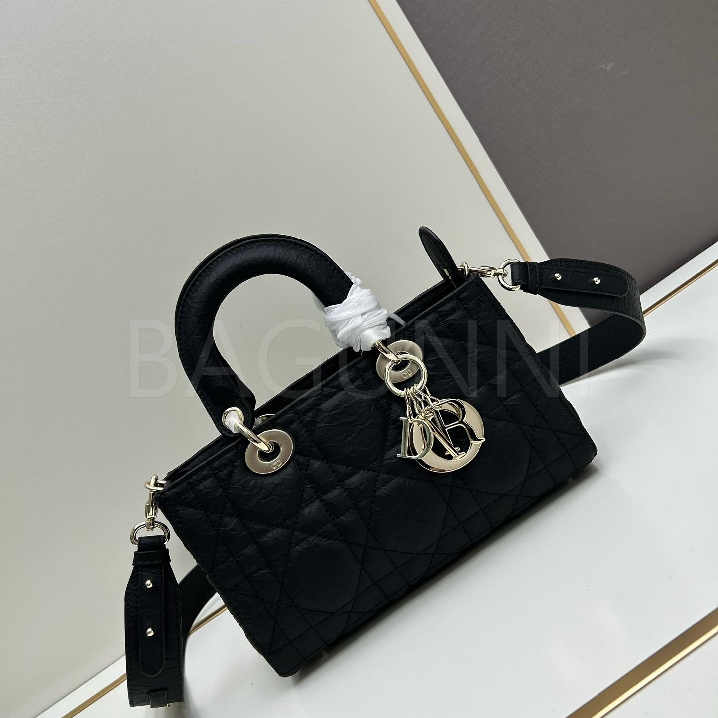 디올 레이디 디올 토트백