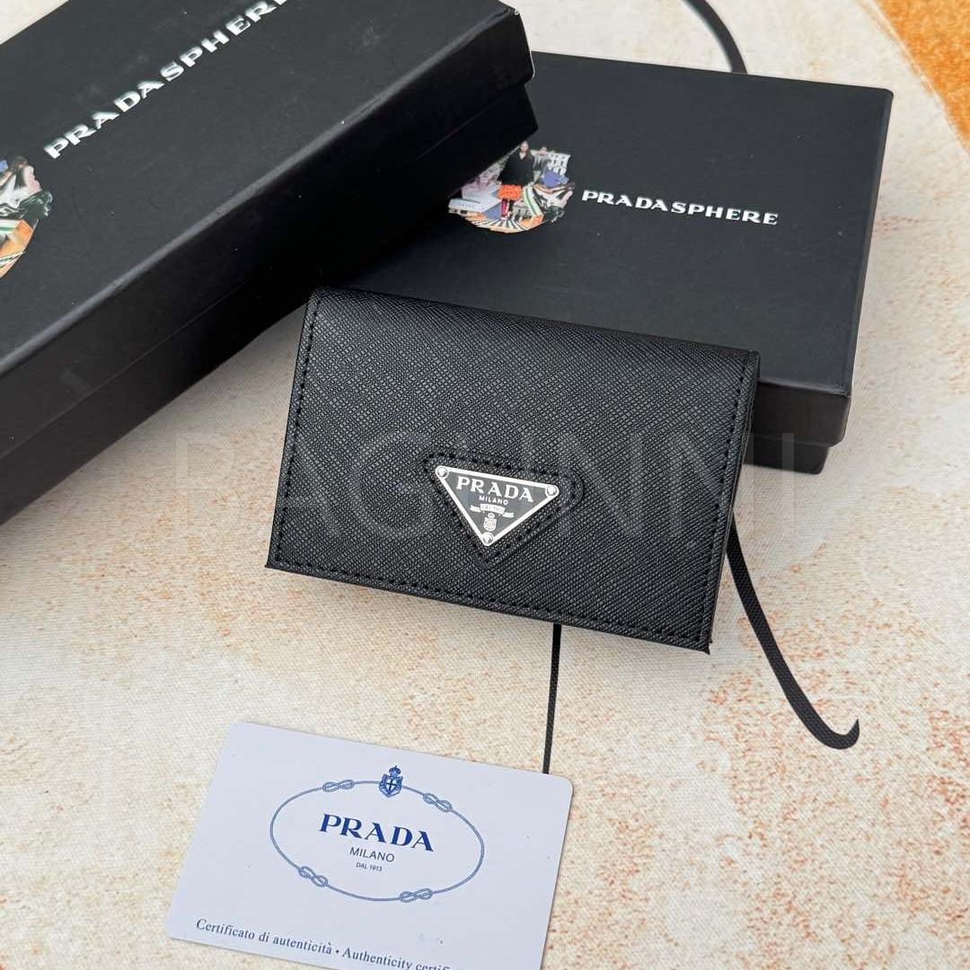 프라다 사피아노 카드지갑