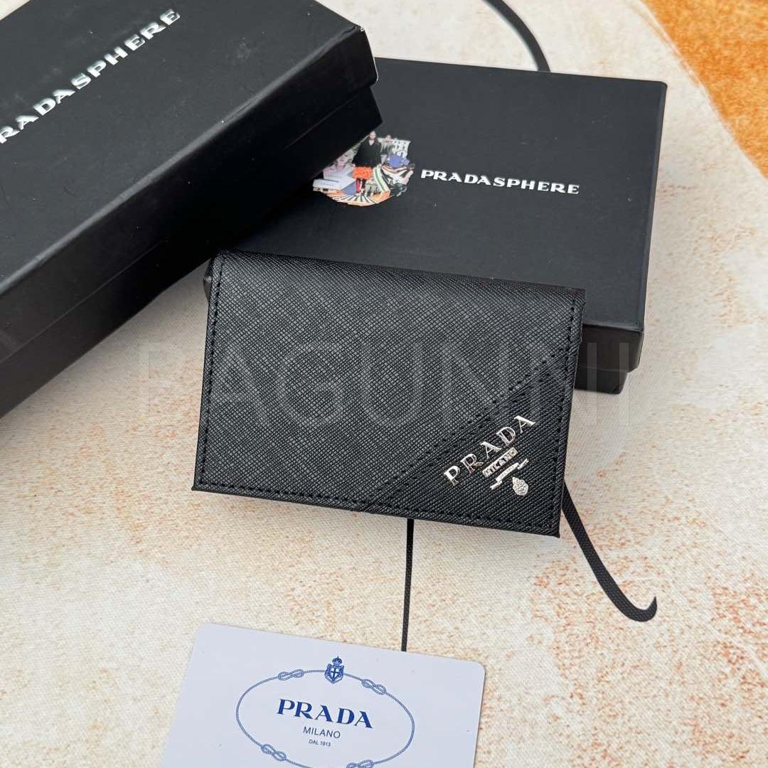 프라다 사피아노 카드지갑
