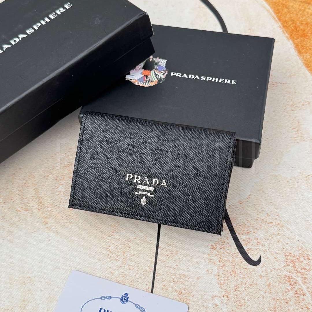 프라다 사피아노 카드지갑