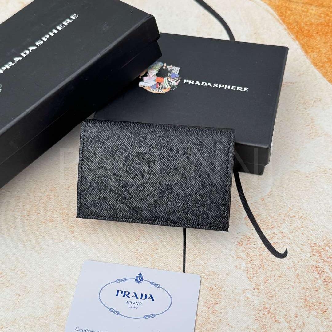 프라다 사피아노 카드지갑