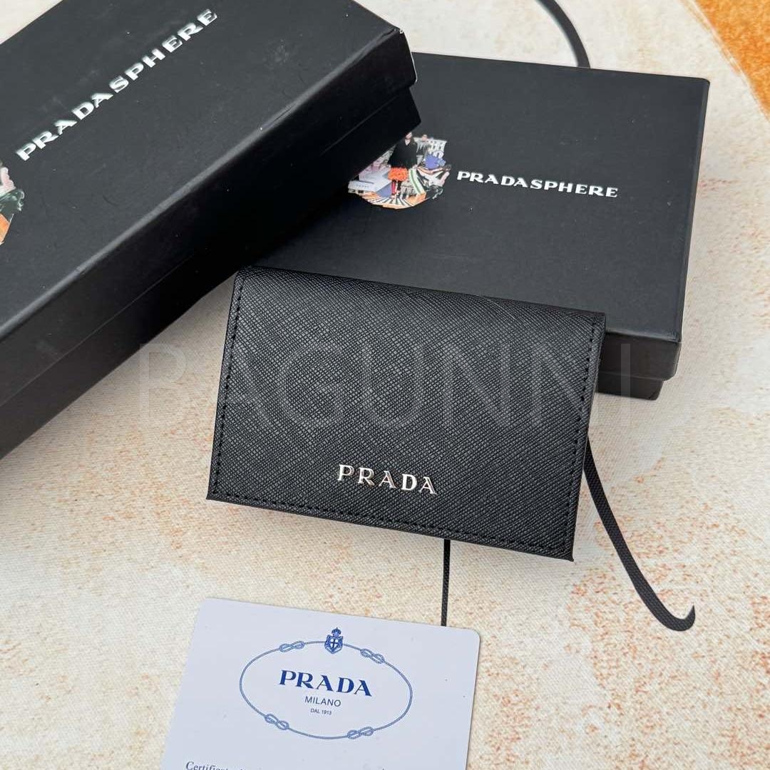 프라다 사피아노 카드지갑
