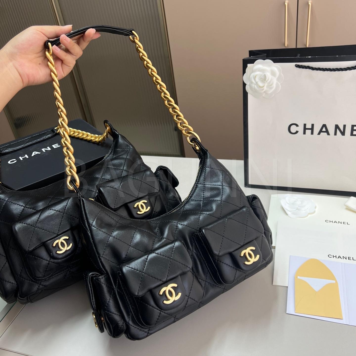 샤넬 25C 호보 백