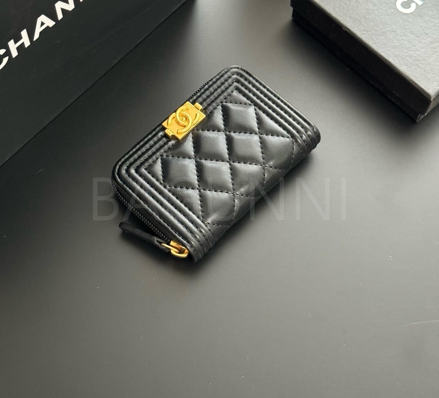 샤넬 보이 카드지갑
