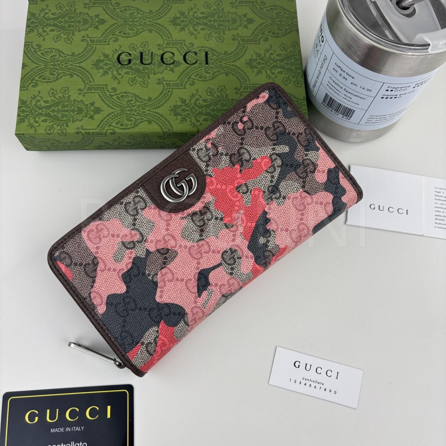 구찌 지퍼 카드지갑