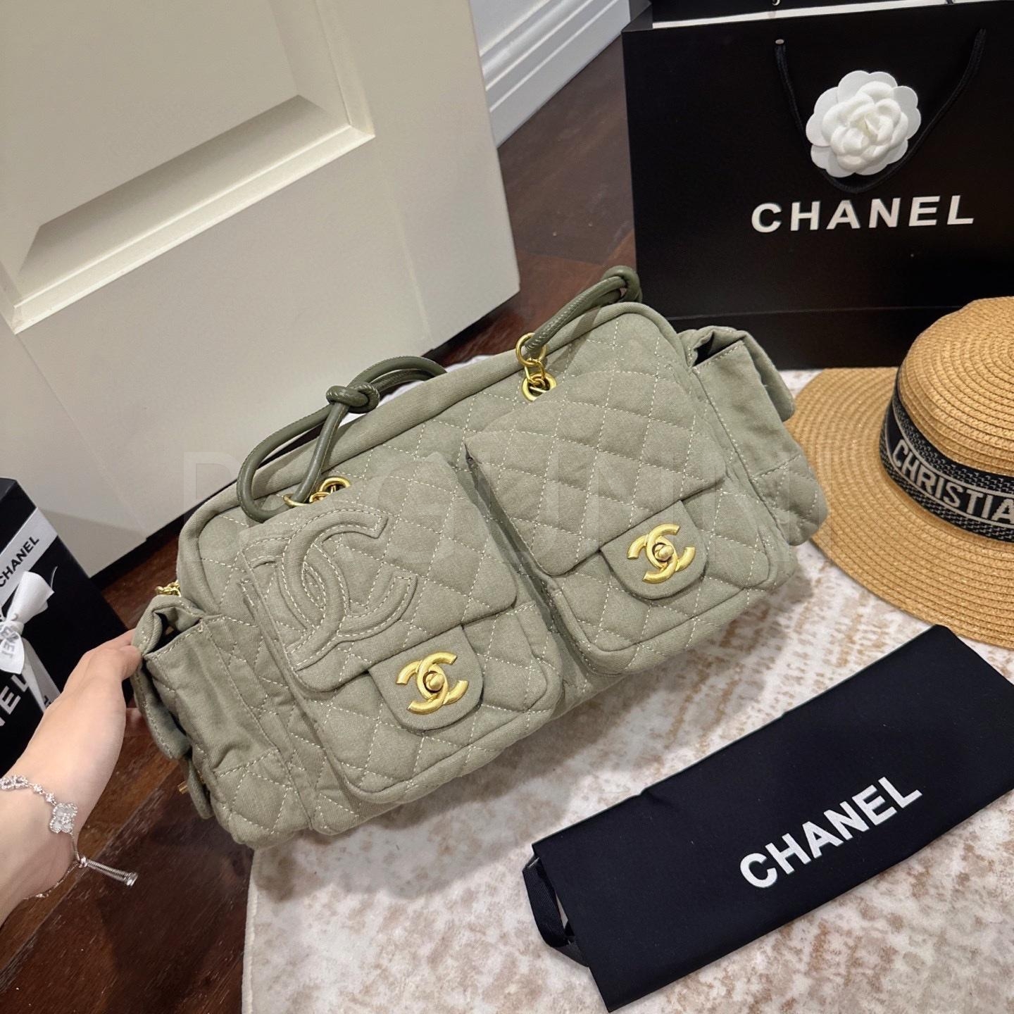 샤넬 깜봉 멀티 포켓 숄더백