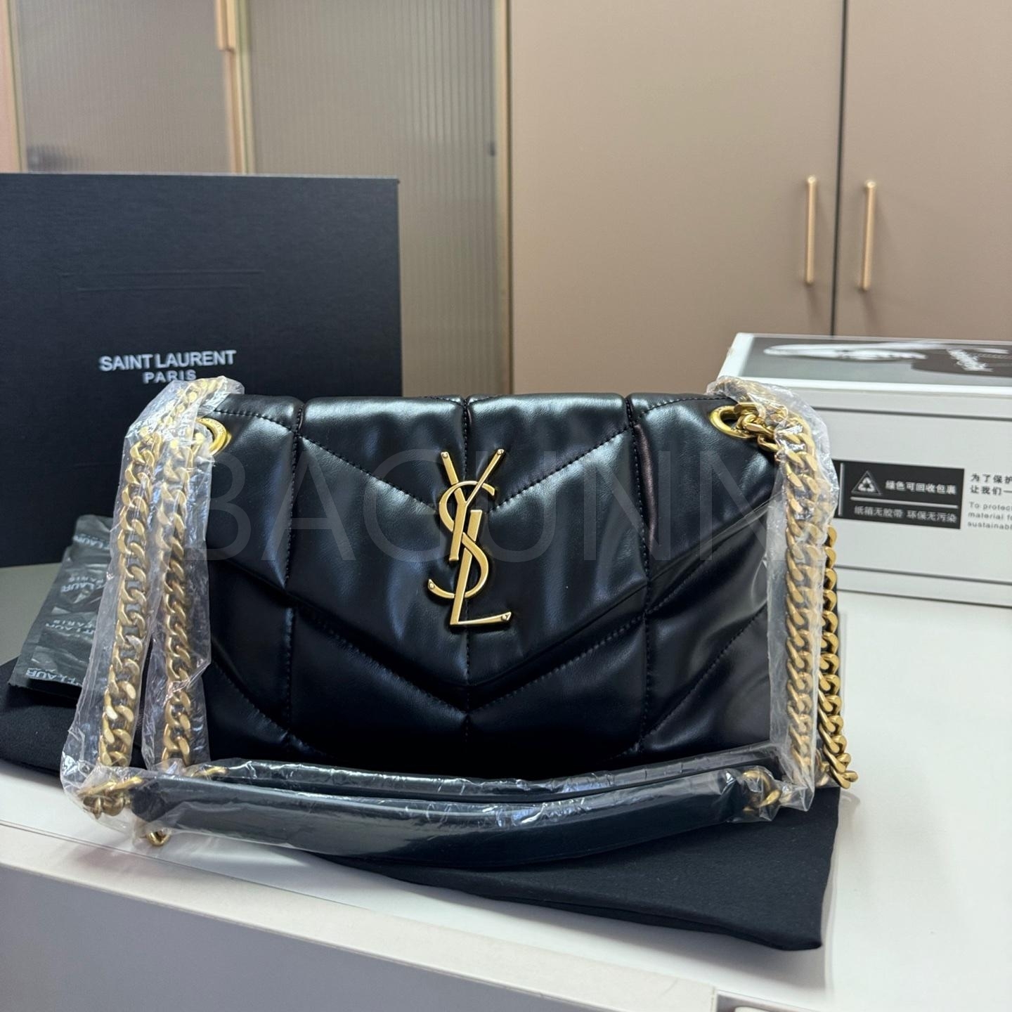 YSL 루루 퀼팅 숄더백