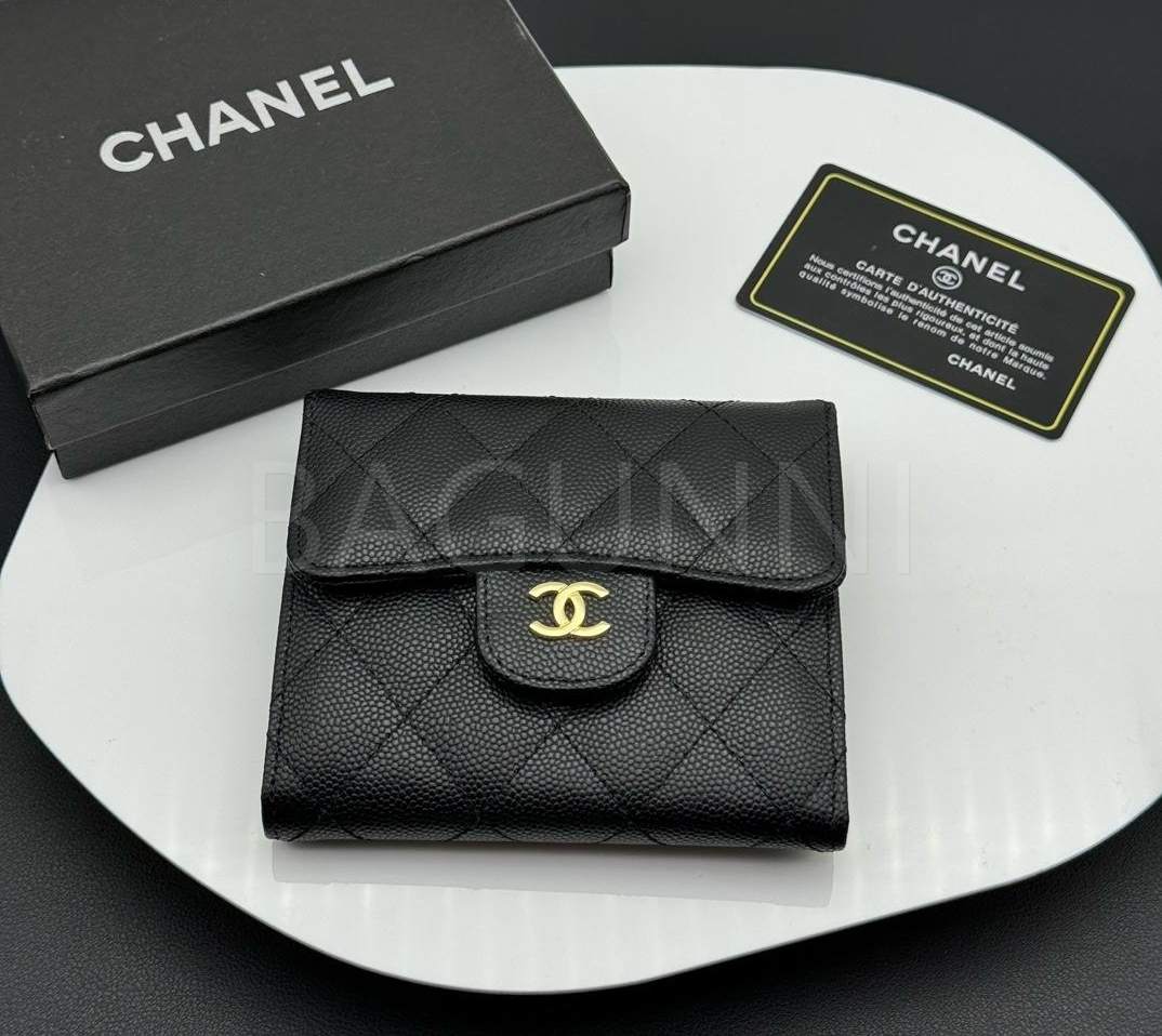 샤넬 트리폴드 반지갑