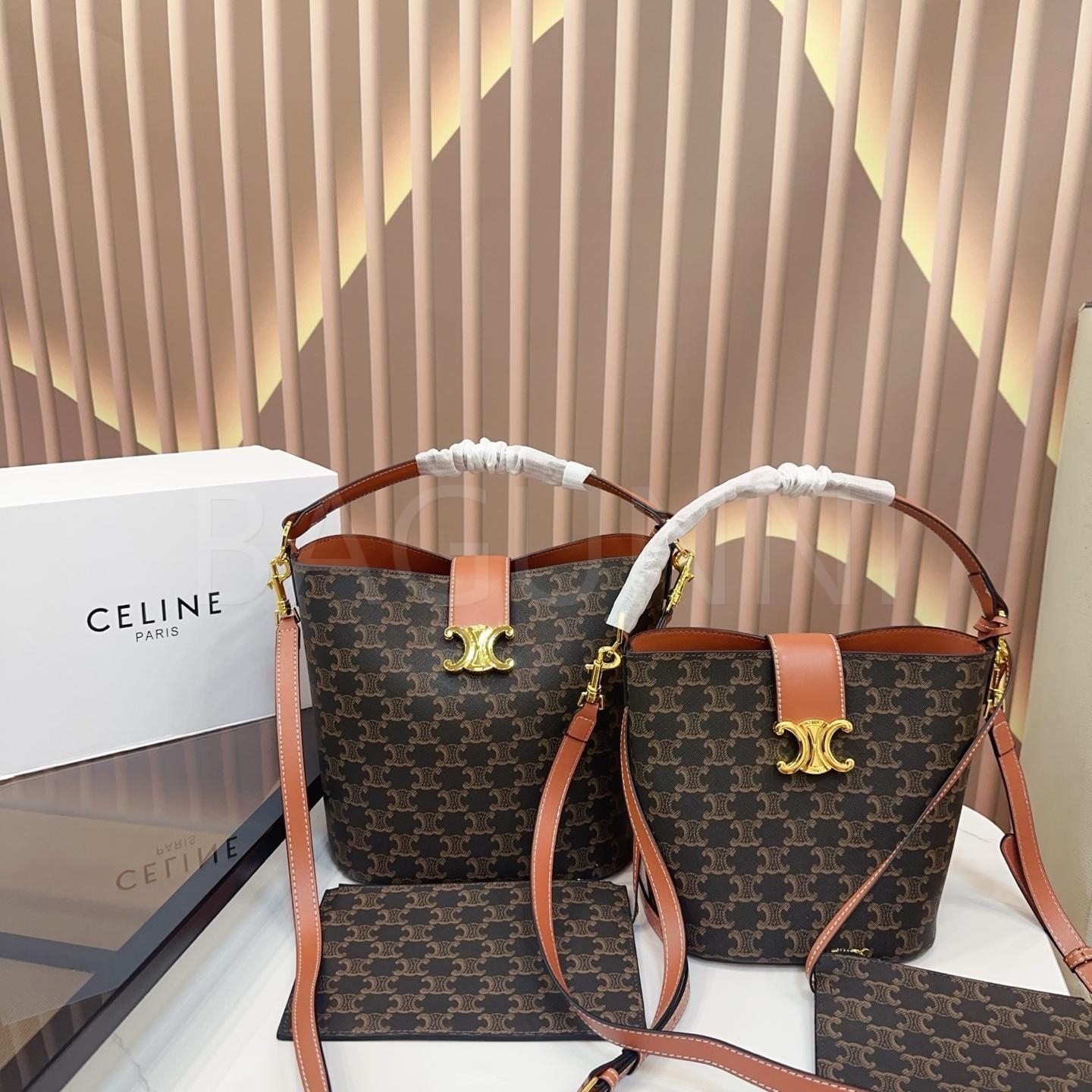 셀린느 트리옹프 버킷백