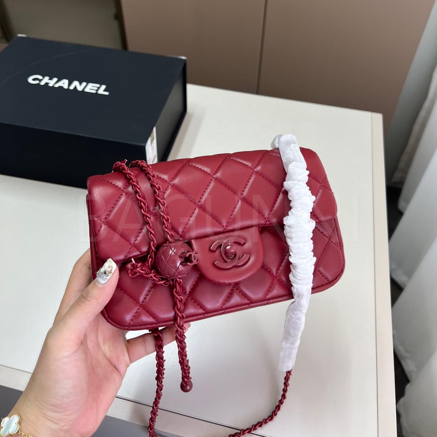 샤넬 스퀘어 플랩 백