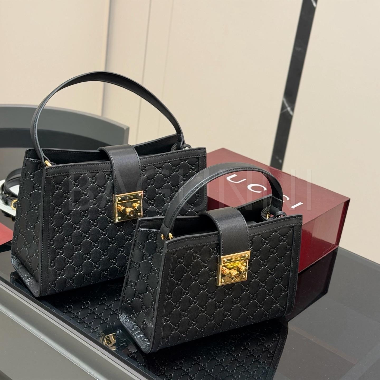 구찌 패드락 숄더백