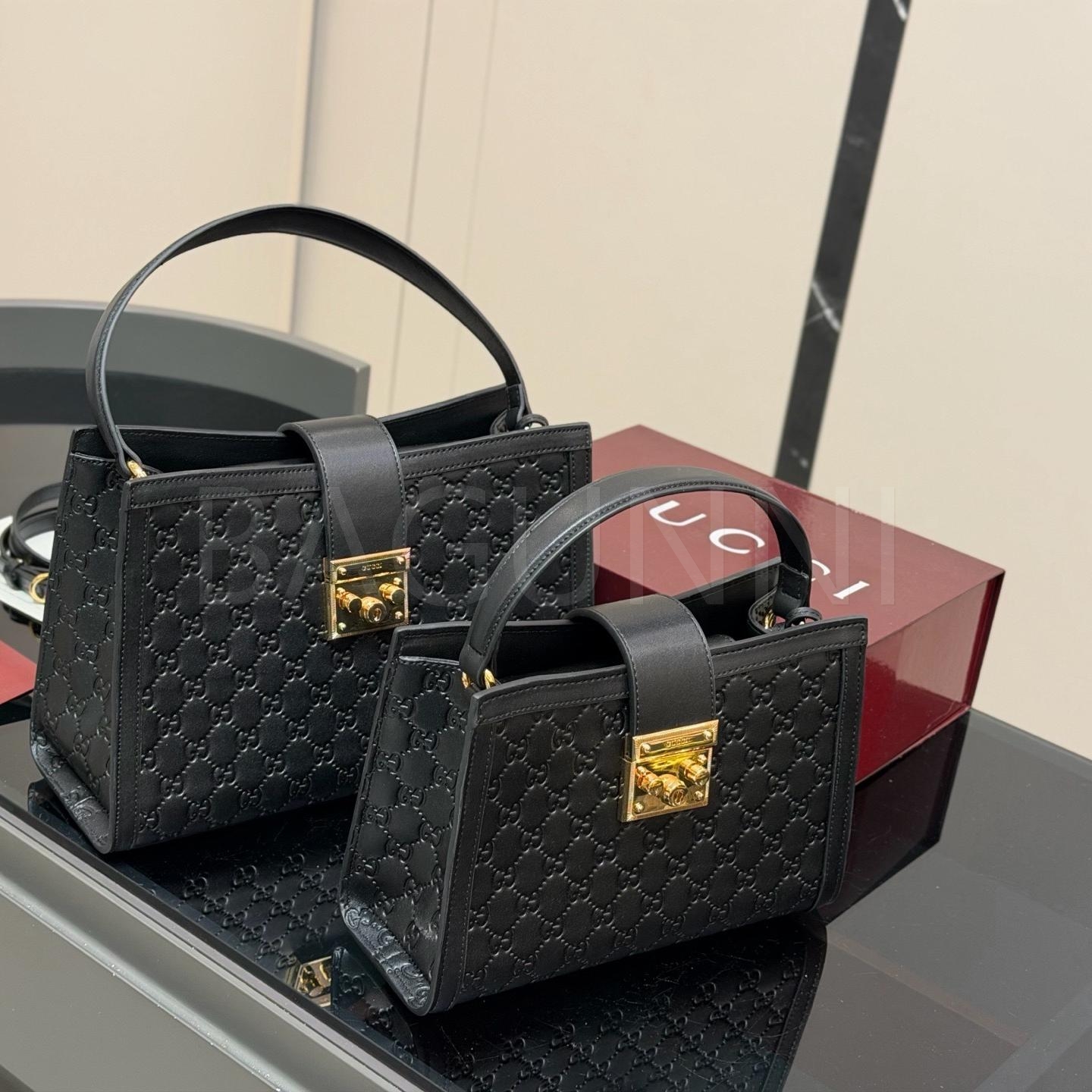 구찌 패드락 숄더백