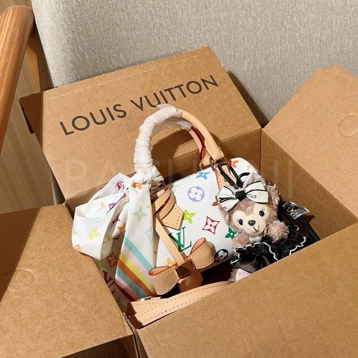 루이비통 x 무라카미 타카시 멀티컬러 가방