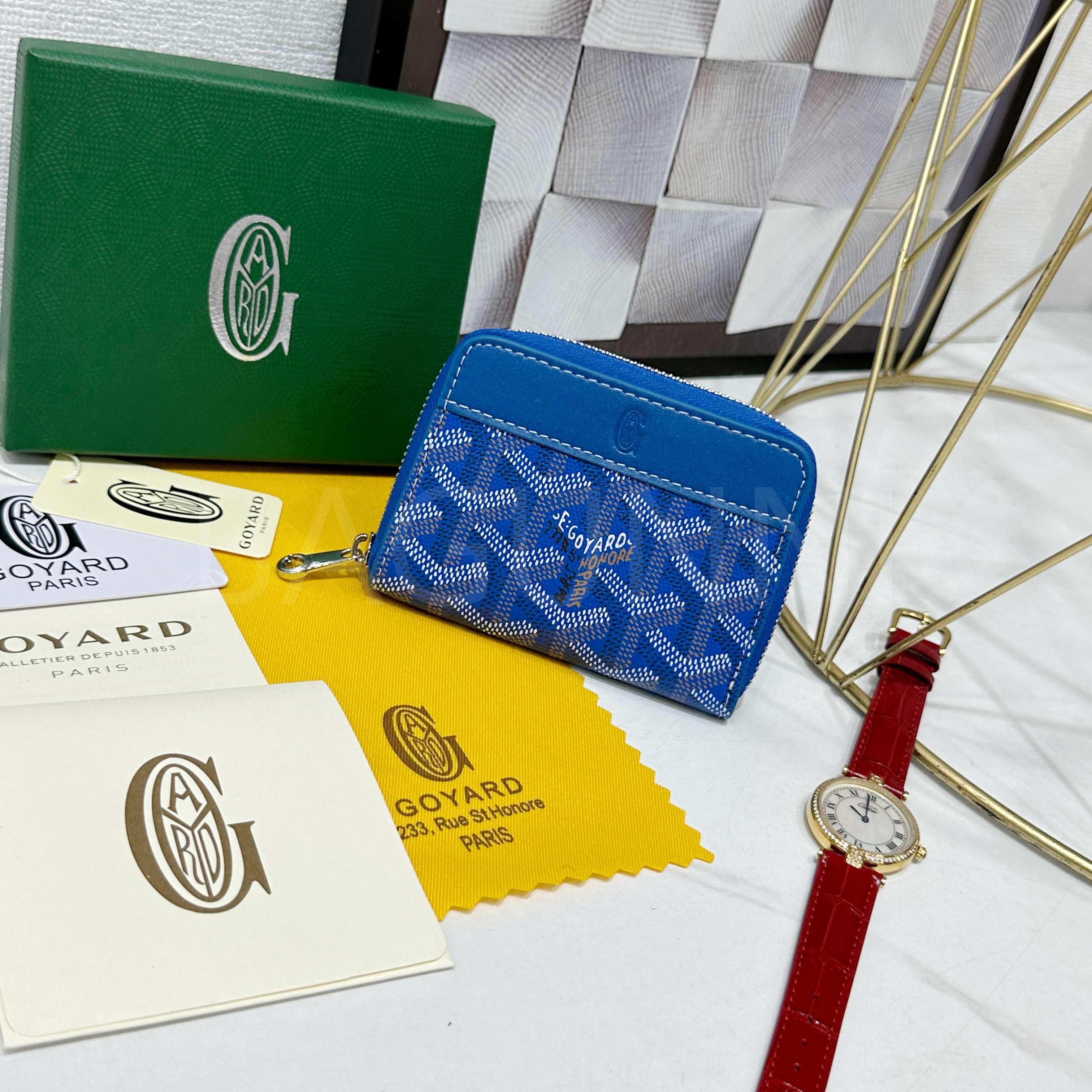 고야드 마티뇽 지퍼 지갑