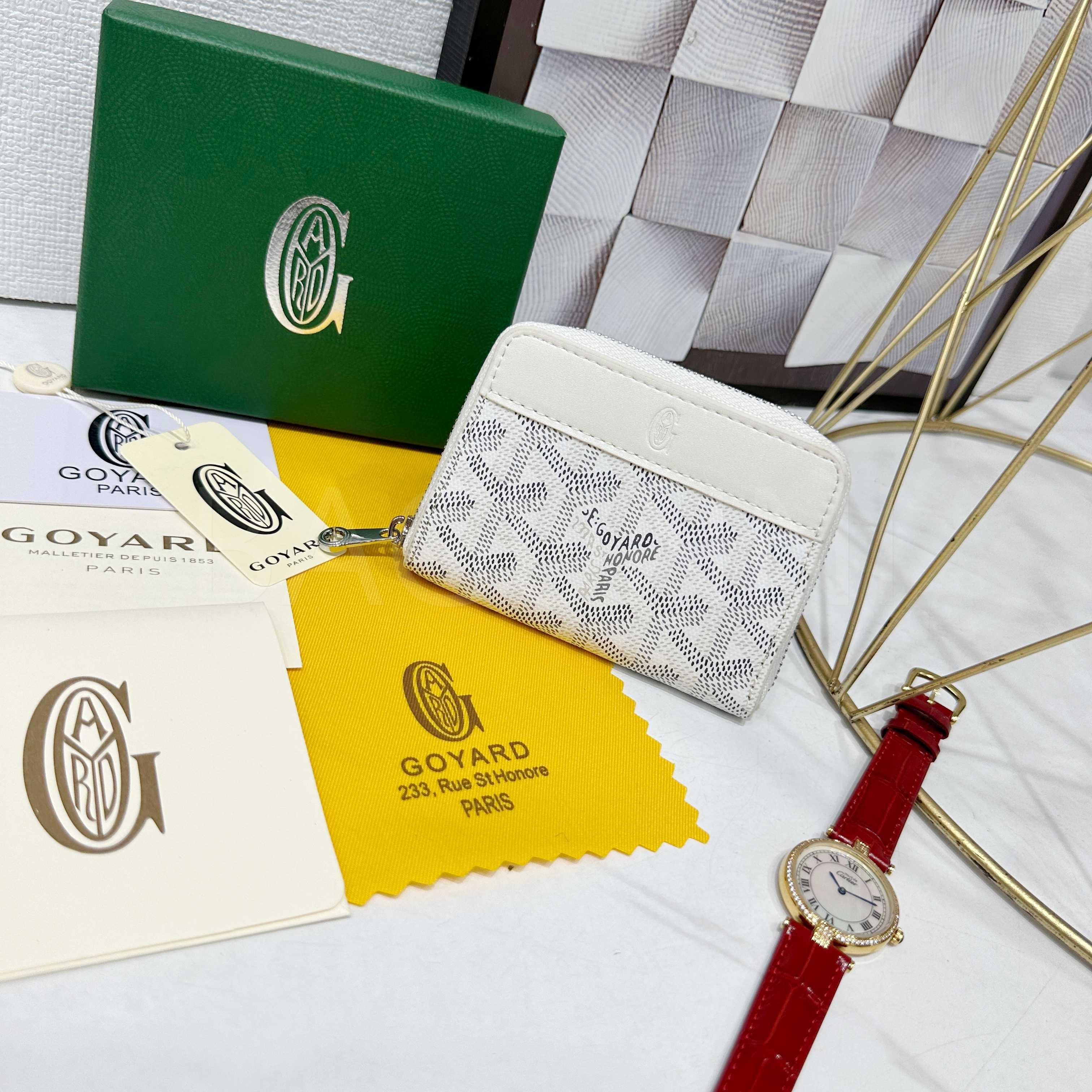 고야드 마티뇽 지퍼 지갑