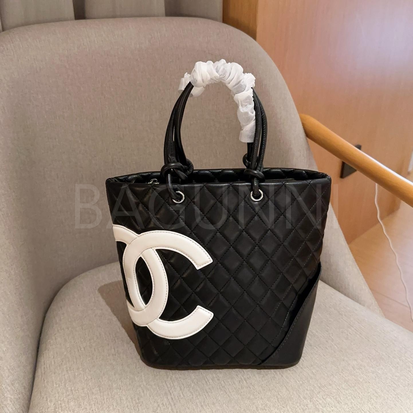 샤넬 깜봉 카바스 토트백