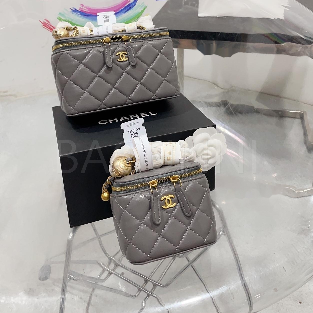 샤넬 코스메틱 케이스