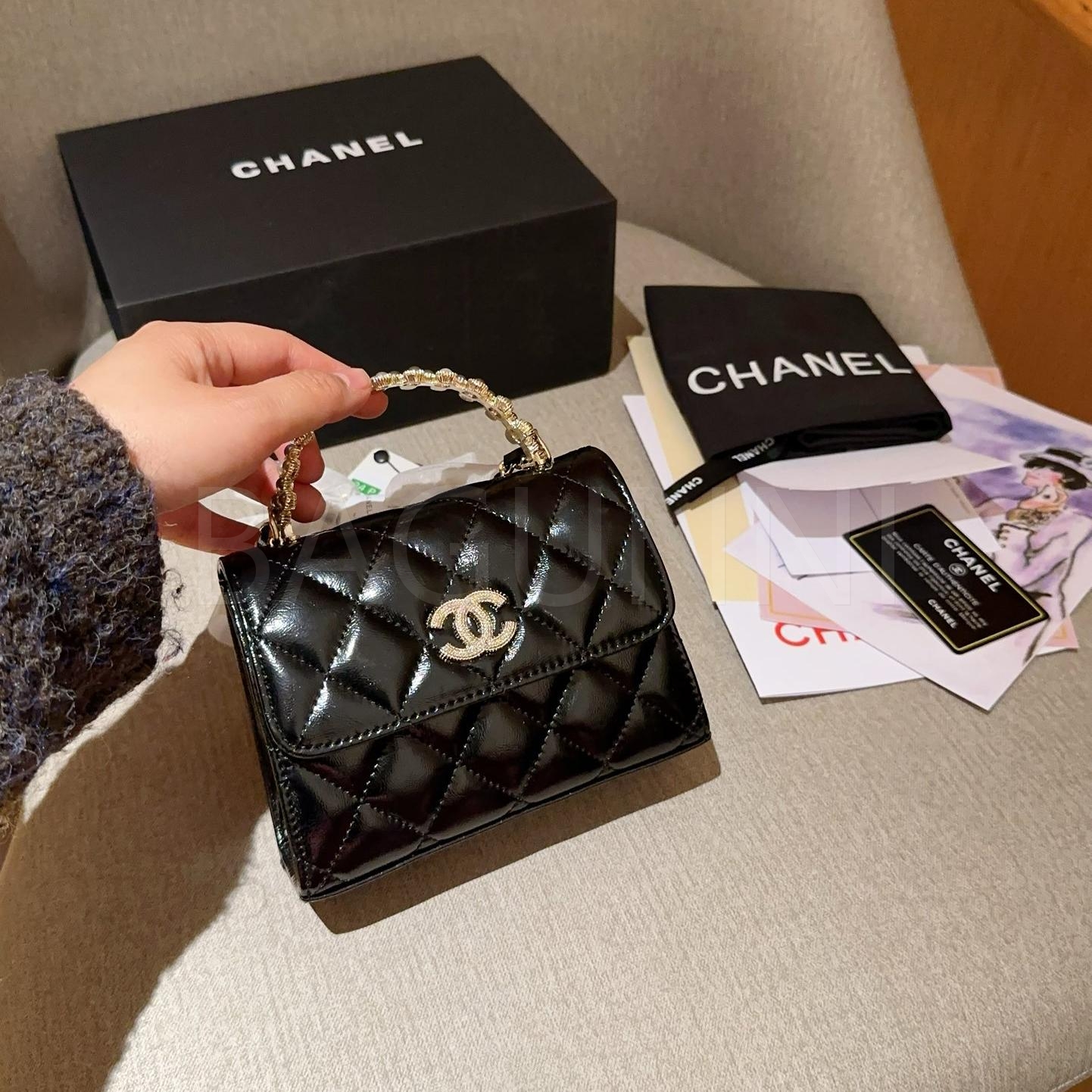 샤넬 24P 켈리 백