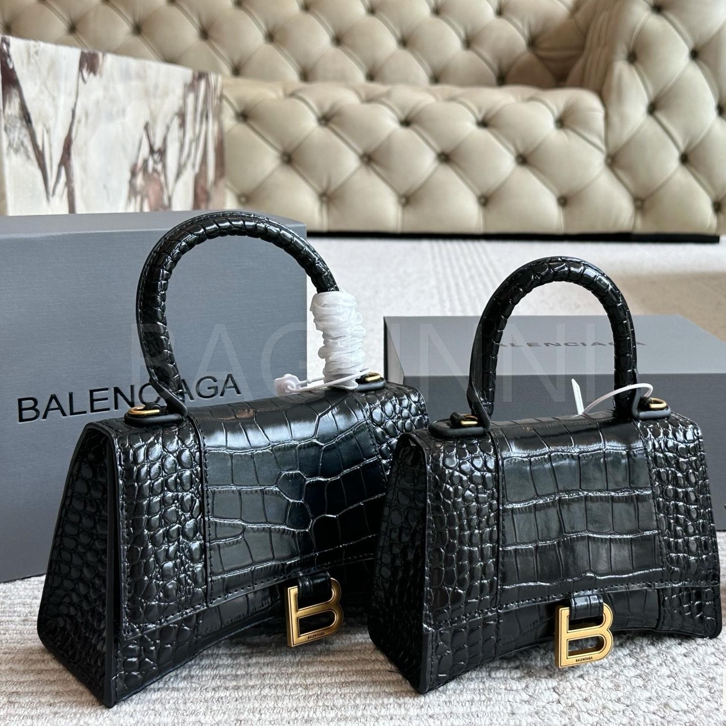 발렌시아가 아워글래스 숄더백