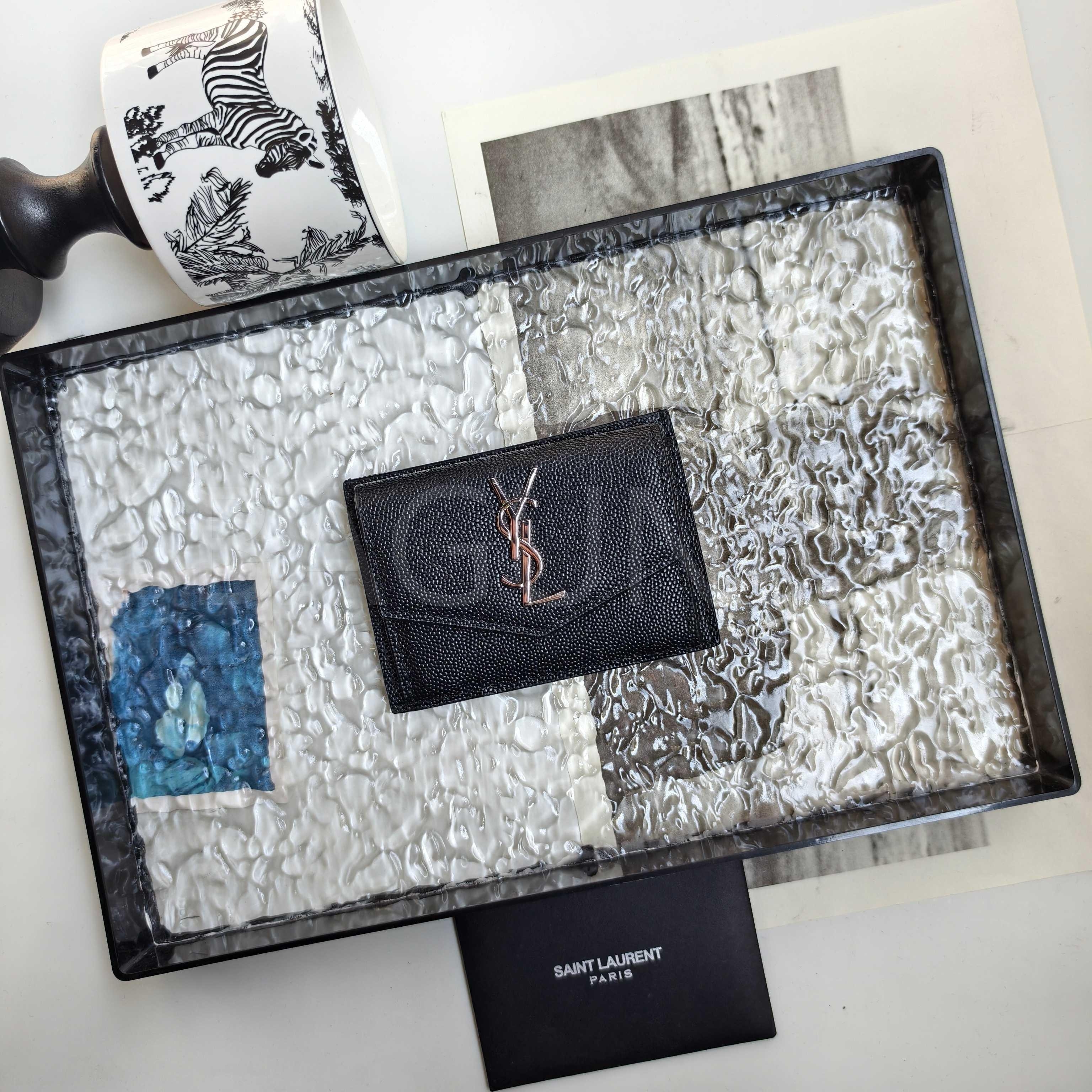 YSL 카산드라 플랩 카드지갑