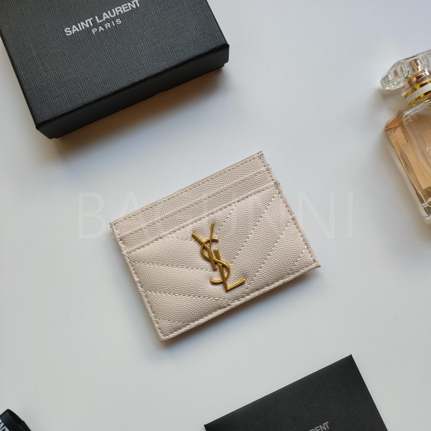 YSL 플랩 카드지갑