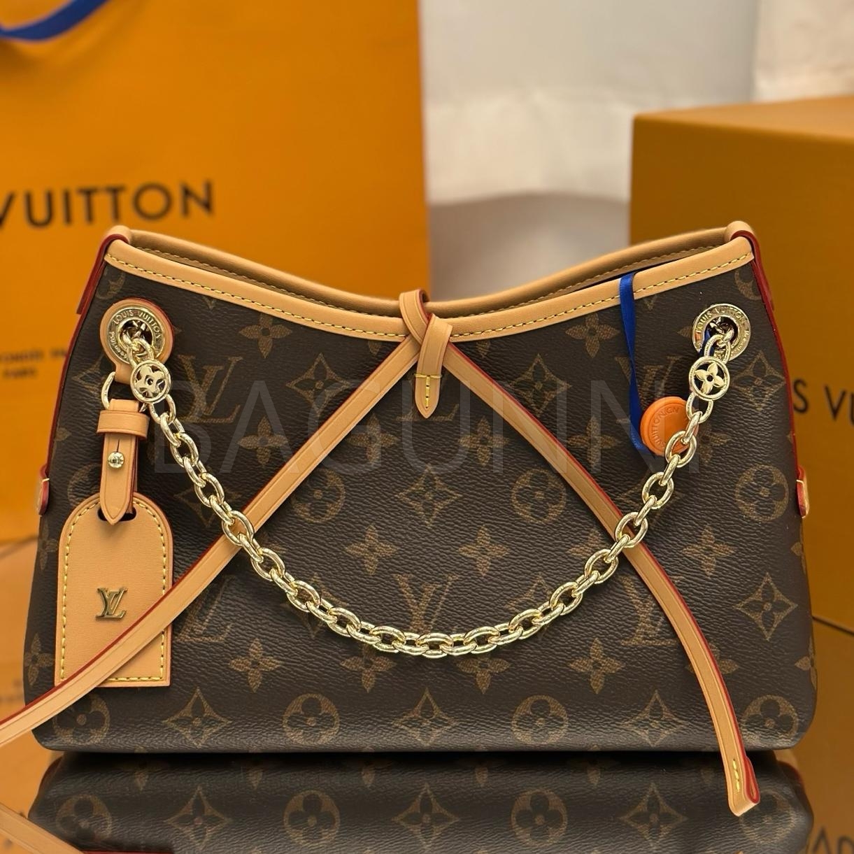 루이비통 캐리올 숄더백