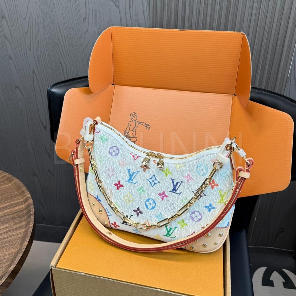 루이비통 멀티컬러 불로뉴 숄더백
