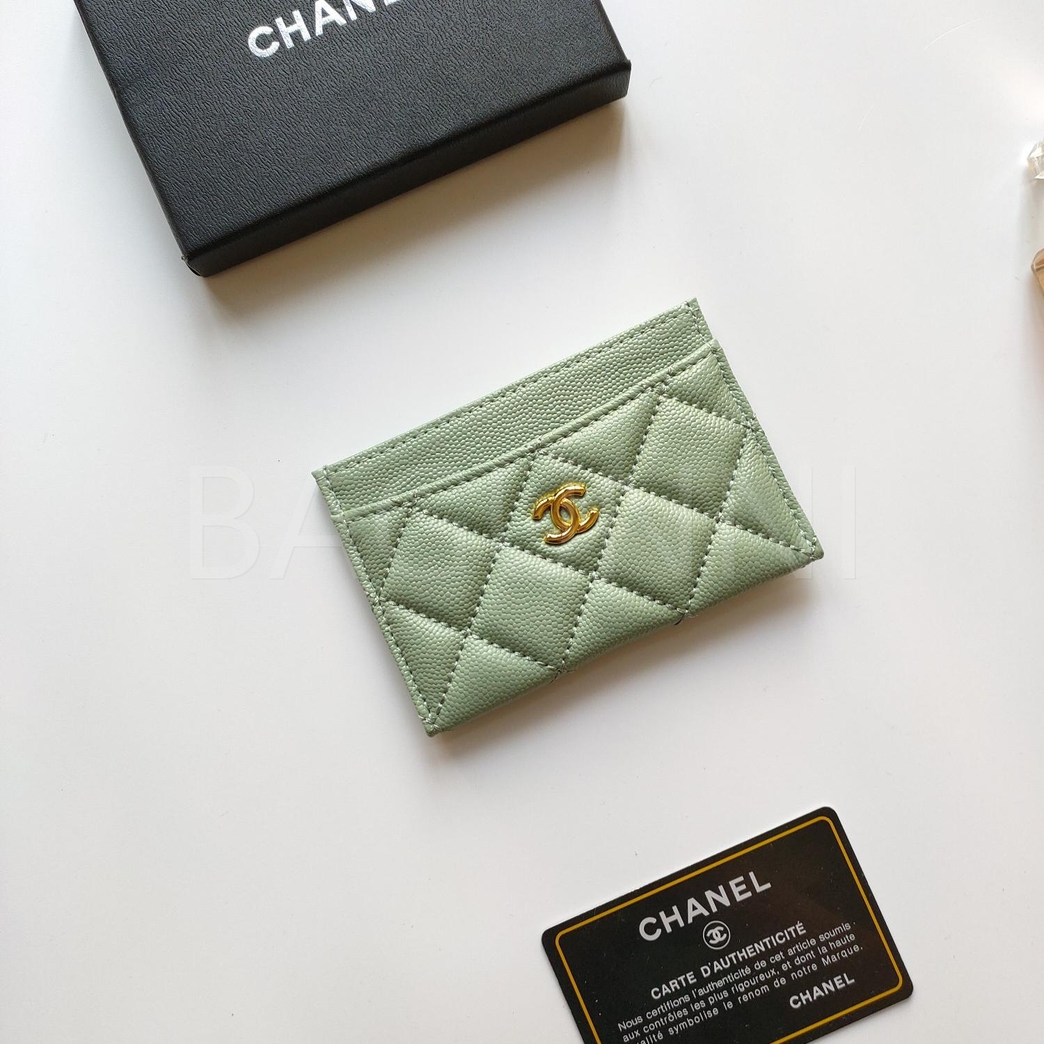 샤넬 클래식 플랩 카드지갑